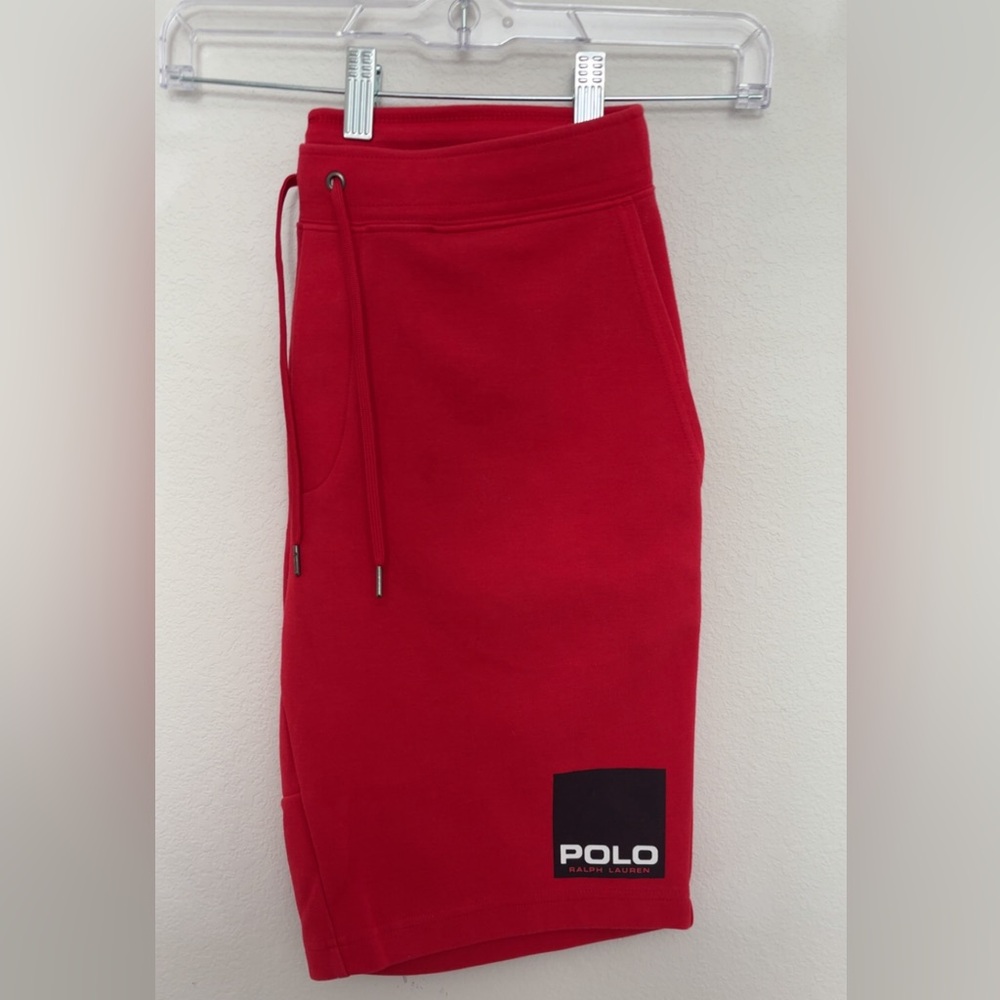 Ralph Lauren Red Athletic Men's Shorts